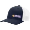 Navy / White