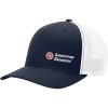 Navy / White