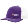 Purple / White
