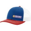 Royal / White / Red