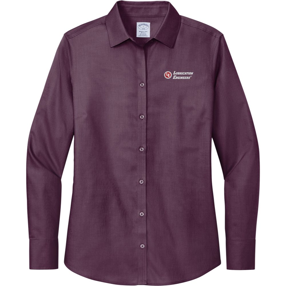 Brooks Brothers Ladies Wrinkle-Free Stretch Nailhead Shirt