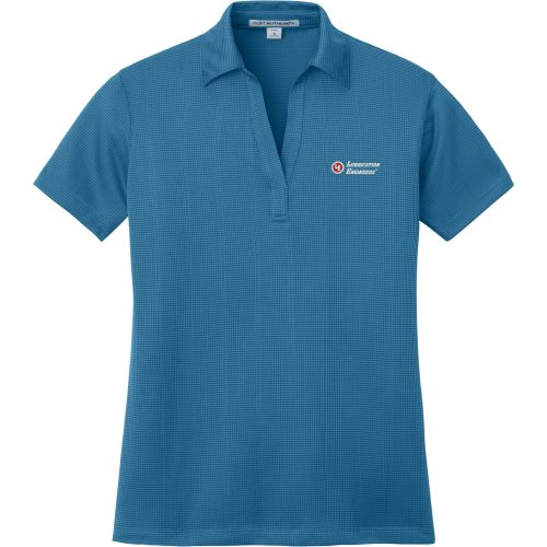 Ladies Performance Fine Jacquard Polo