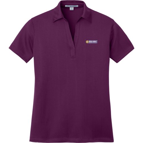 Ladies Performance Fine Jacquard Polo