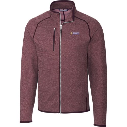 Cutter & Buck Mainsail Sweater-Knit Full-Zip Jacket