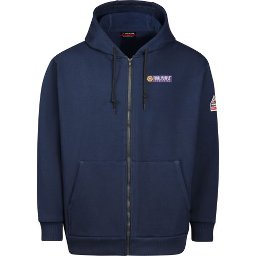 Bulwark Fleece FR Zip-Front Hooded Sweatshirt