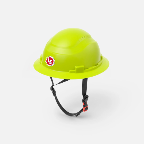 Alternative view of Ironwear Type 2 Class C Vented Full Brim Safety Helmet w/ Chin Strap