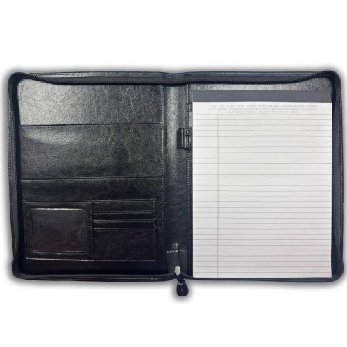 Alternative view of LE Zipper Leather Portfolio