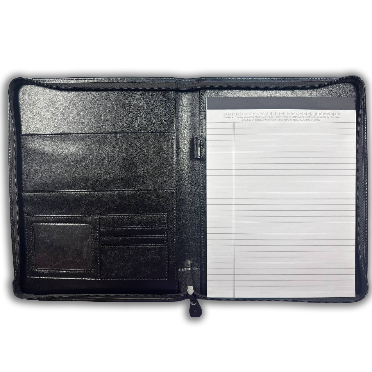 LE Zipper Leather Portfolio - Image 2