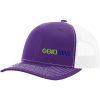 Purple / White
