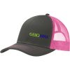 Grey Steel / Neon Pink