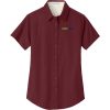 Burgundy / Light Stone