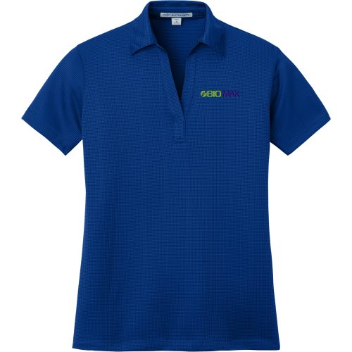 Ladies Performance Fine Jacquard Polo