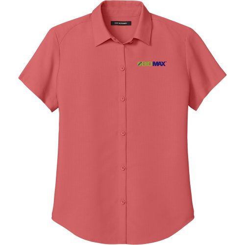 Ladies Short Sleeve UV Dockside Shirt