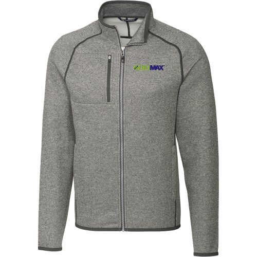 Cutter & Buck Mainsail Sweater-Knit Full-Zip Jacket