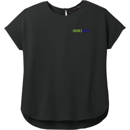 Mercer+Mettle Ladies Stretch Crepe Crew